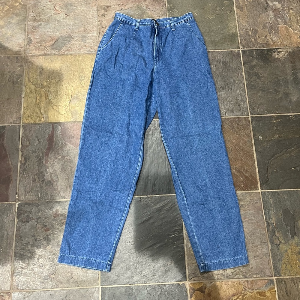 LEE: high rise, vintage, medium blue, size 10